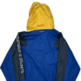 Nautica Spellout Windbreaker - Medium Blue Nylon