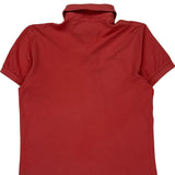 Tommy Hilfiger Polo Shirt - Medium Red Cotton