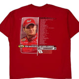 Dale Earnhardt Jr. Winners Circle Nascar T-Shirt - XL Red Cotton