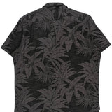 Levis Floral Hawaiian Shirt - 2XL Black Cotton