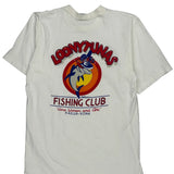 Looney Tunes Crazy Shirt Single Stitch T-Shirt - Medium White Cotton