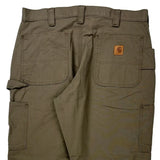 Carhartt Carpenter Trousers - 35W 30L Brown Cotton