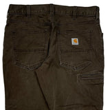Carhartt Carpenter Pants - 34W 28L Brown Cotton