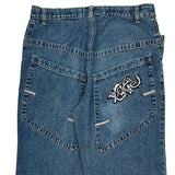 Denim Feeble Graphic Jeans - 32W 30L Blue Denim