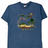Tee Jays Single Stitch T-Shirt - XL Blue Cotton