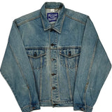 Hard Rock Cafe Denim Jacket - Small Blue Cotton