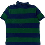 Polo By Ralph Lauren Striped Polo Shirt - XL Blue Cotton