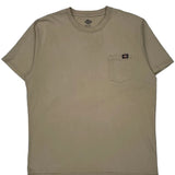 Dickies T-Shirt - 2XL Beige Cotton