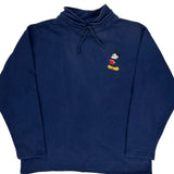 Walt Disney World Disney Cartoon Sweatshirt - Large Navy Cotton Blend