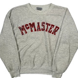 Mcmaster I.A.Bedford Sweatshirt - Large Grey Cotton Blend
