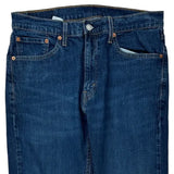 505 Levis Jeans - 32W 30L Blue Cotton