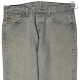 501 Levis Jeans - 35W 30L Gray Cotton