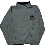 Nautica 1/4 Zip - Large Grey Polyester
