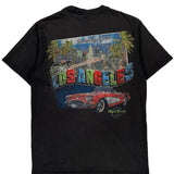 Los Angeles Hard Rock Cafe Graphic T-Shirt - Small Black Cotton