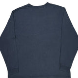 Carhartt Long Sleeve T-Shirt - 2XL Navy Cotton