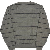 Tommy Hilfiger Striped Sweater - XL Gray Cotton