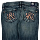 Rock & Republic Jeans - 29W UK 8 Dark Wash Cotton Blend