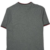 Age 12 Polo By Ralph Lauren Spellout Polo Shirt - Large Grey Cotton