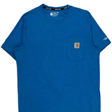 Carhartt T-Shirt - Medium Blue Cotton