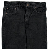 505 Levis Jeans - 34W 32L Black Cotton