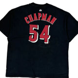 Cincinnati Reds Majestic Mlb T-Shirt - 2XL Black Cotton