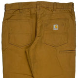 Carhartt Carpenter Trousers - 38W 32L Brown Cotton