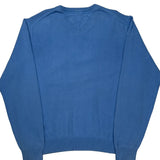 Tommy Hilfiger Sweater - Large Blue Cotton