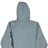 Carhartt Hoodie - Small Blue Cotton