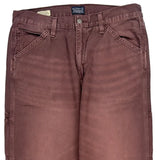 Levis Carpenter Trousers - 34W 32L Brown Cotton