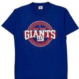 New York Giants Nfl T-Shirt - Large Blue Cotton