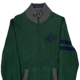 Tommy Hilfiger Zip Up - XL Green Cotton Blend