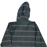 Oakley Striped Windbreaker - Large Black Polyester