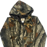 Wells Creek Camo Jacket - XL Khaki Cotton Blend