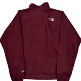 The North Face Fleece Jacket - Medium Burgundy Polyester