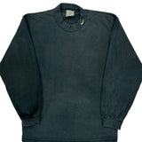 Made In USA Nike Long Sleeve T-Shirt - Large Black Cotton