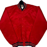 Made In USA Unbranded Varsity Jacket - Small Red Polyester