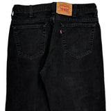 Made In Canada Levis 550 Jeans - 34W 30L Black Cotton