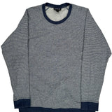 Patagonia Striped Sweatshirt - 2XL Blue Cotton