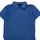 Age 4 Polo By Ralph Lauren Polo Shirt - XS Blue Cotton