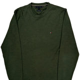 Tommy Hilfiger Sweater - XL Green Wool