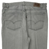 Levis Jeans - 36W 30L Grey Cotton