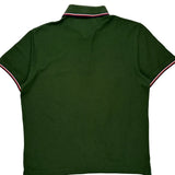 Tommy Hilfiger Polo Shirt - Large Green Cotton