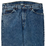 Orange Tab Levis Jeans - 35W 30L Blue Denim