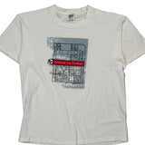 Rattling The Paradigm Anvil T-Shirt - XL White Cotton