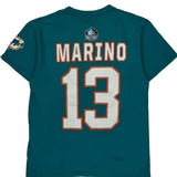 Miami Dolphins Nfl T-Shirt - Medium Green Cotton