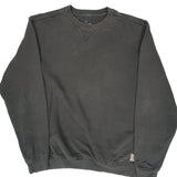 Carhartt Sweatshirt - Large Black Cotton