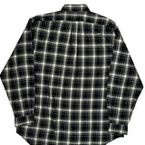 Blake Ralph Lauren Checked Shirt - Large Black & White Cotton