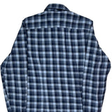 Tommy Hilfiger Checked Shirt - Medium Blue Cotton