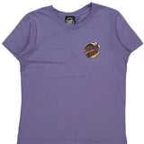 Age 10-12 Santa Cruz Graphic T-Shirt - Medium Purple Cotton