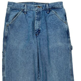 Wrangler Carpenter Jeans - 30W 31L Blue Cotton